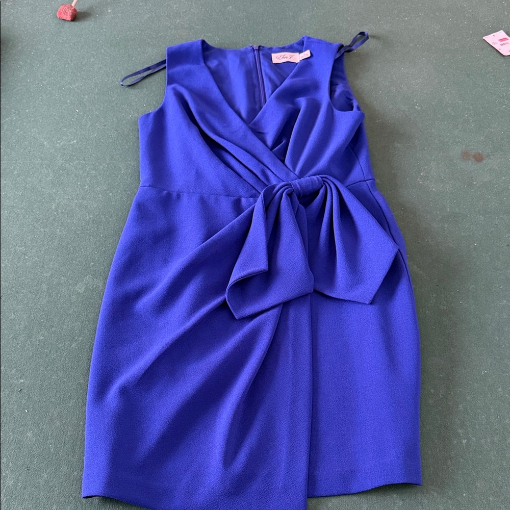 Eliza J Royal Blue Midi Dress. CAJA. # 1 E